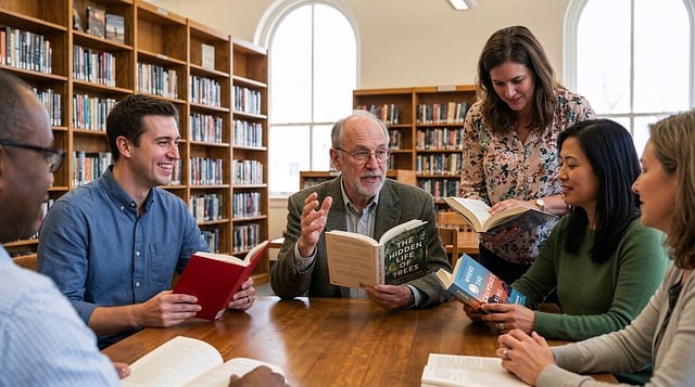 Diverse group of learners using AI-powered adaptive learning platform on various devices showing personalized skill development dashboards